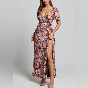Showpo Lorie Floral Maxi Dress, Size 12